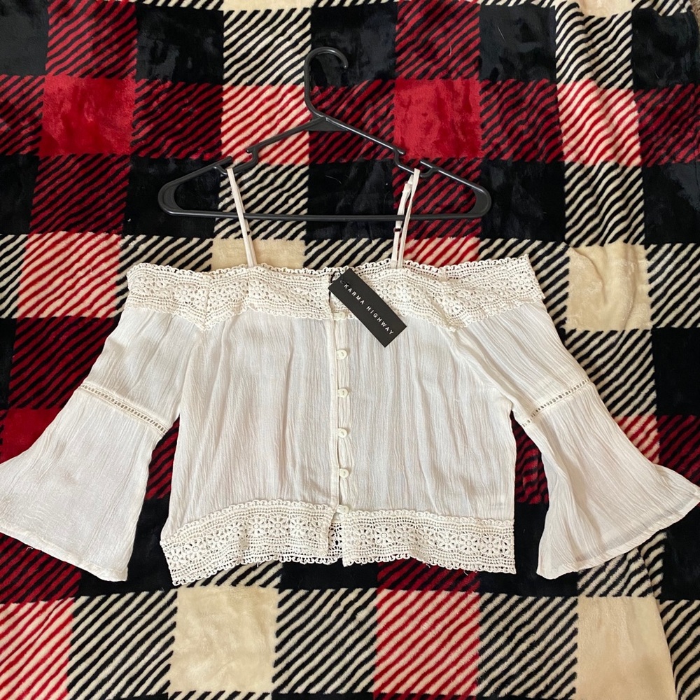 Off the shoulder top